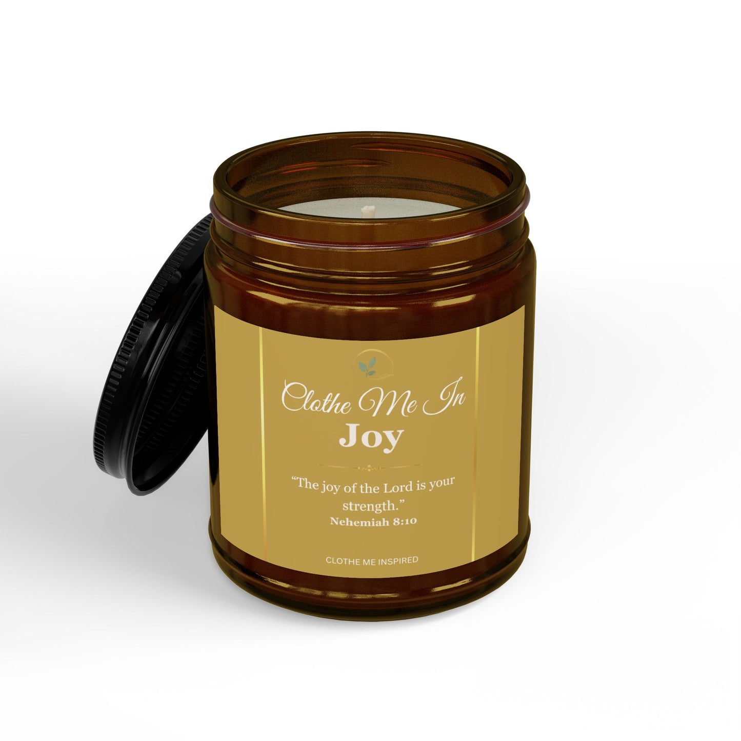 Clothe Me In Joy | Scripture Soy Candle