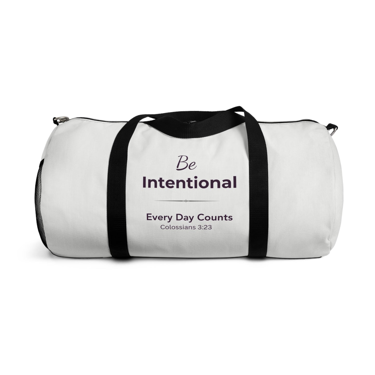 Be Intentional Duffle — Cream