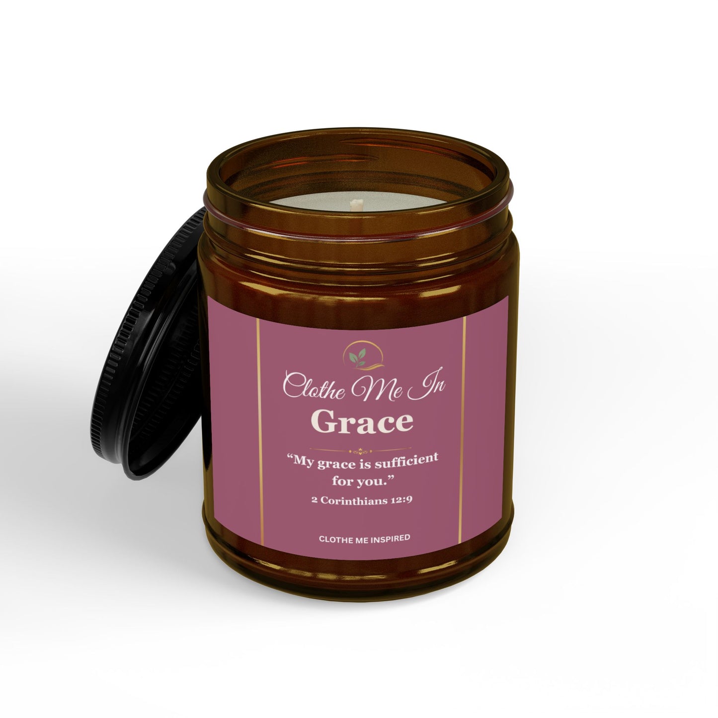Clothe Me In Grace | Scripture Soy Candle