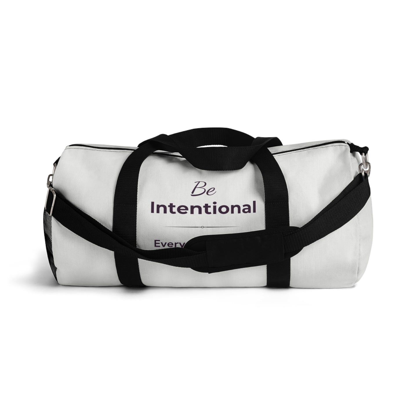 Be Intentional Duffle — Cream