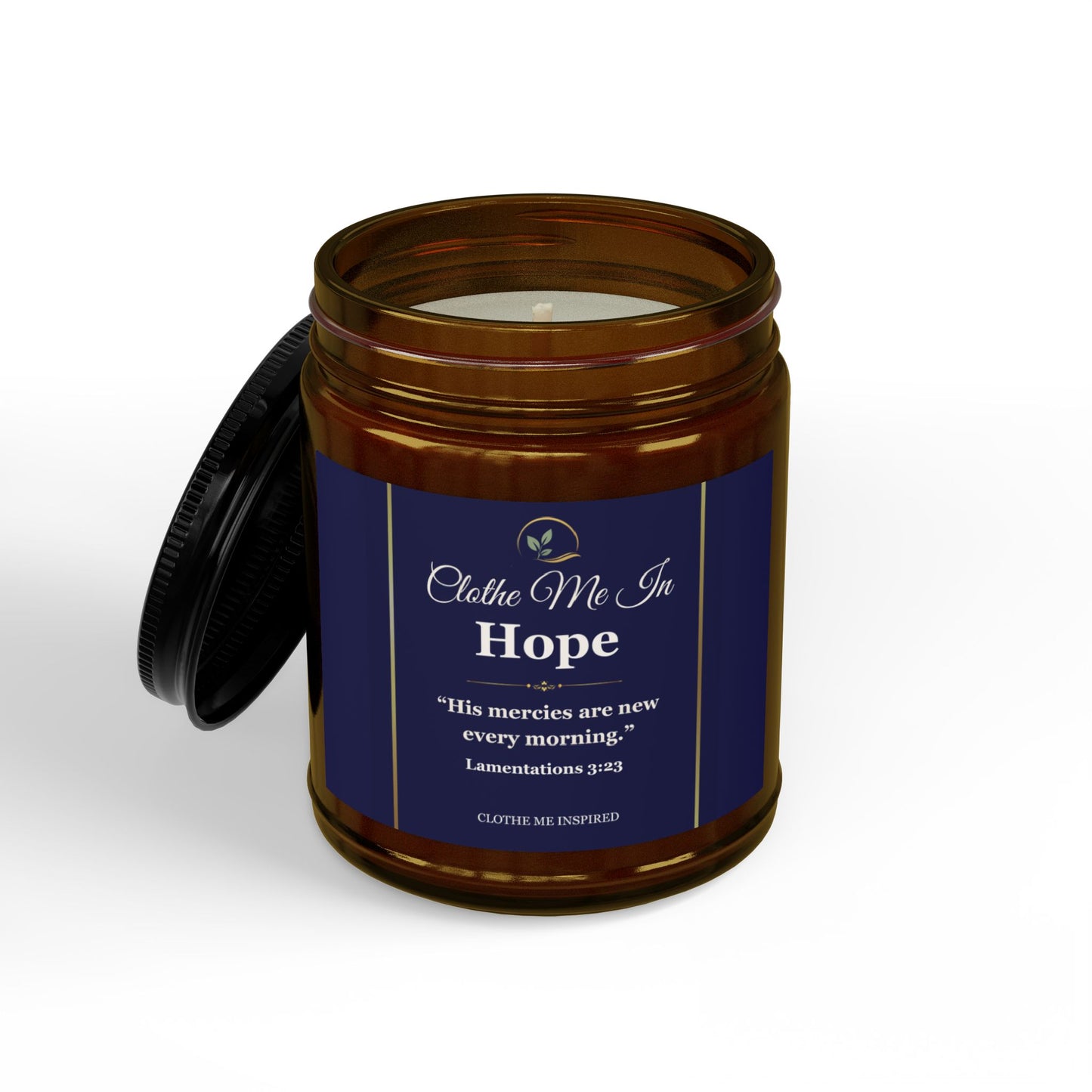 Clothe Me In Hope | Scripture Soy Candle