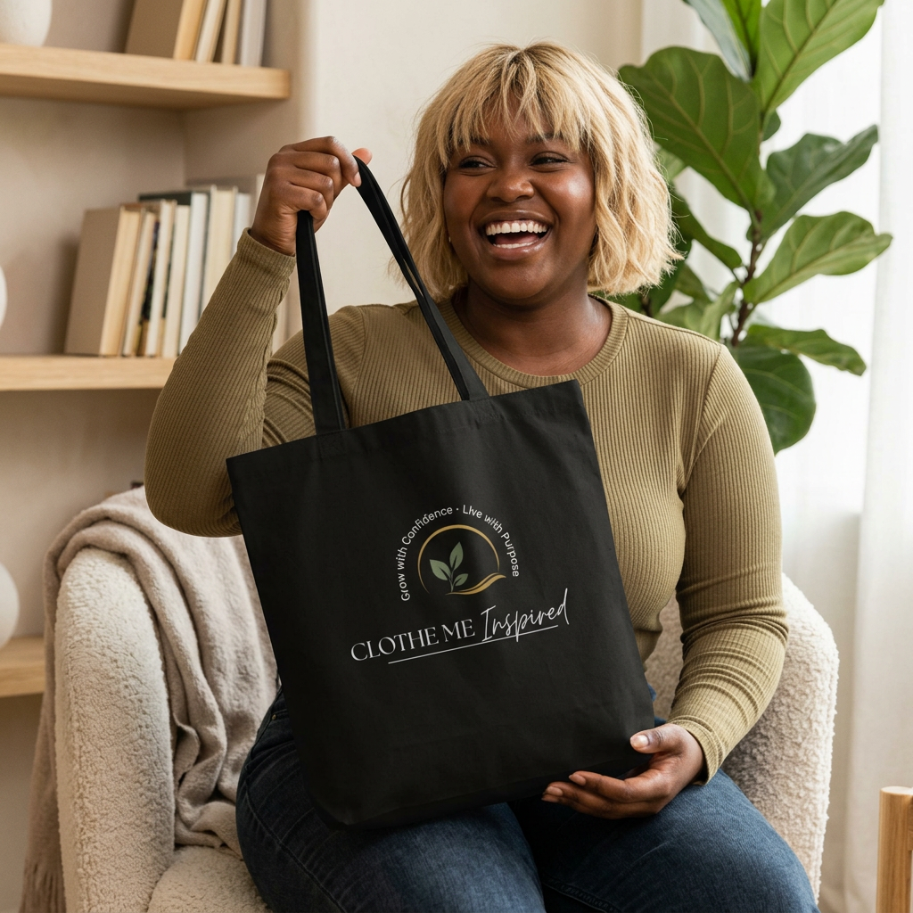 Be Intentional Large Eco Tote Bag