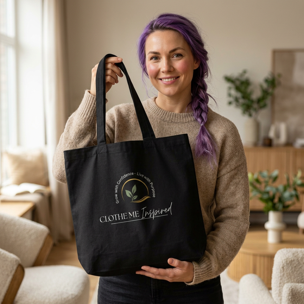 Be Intentional Large Eco Tote Bag