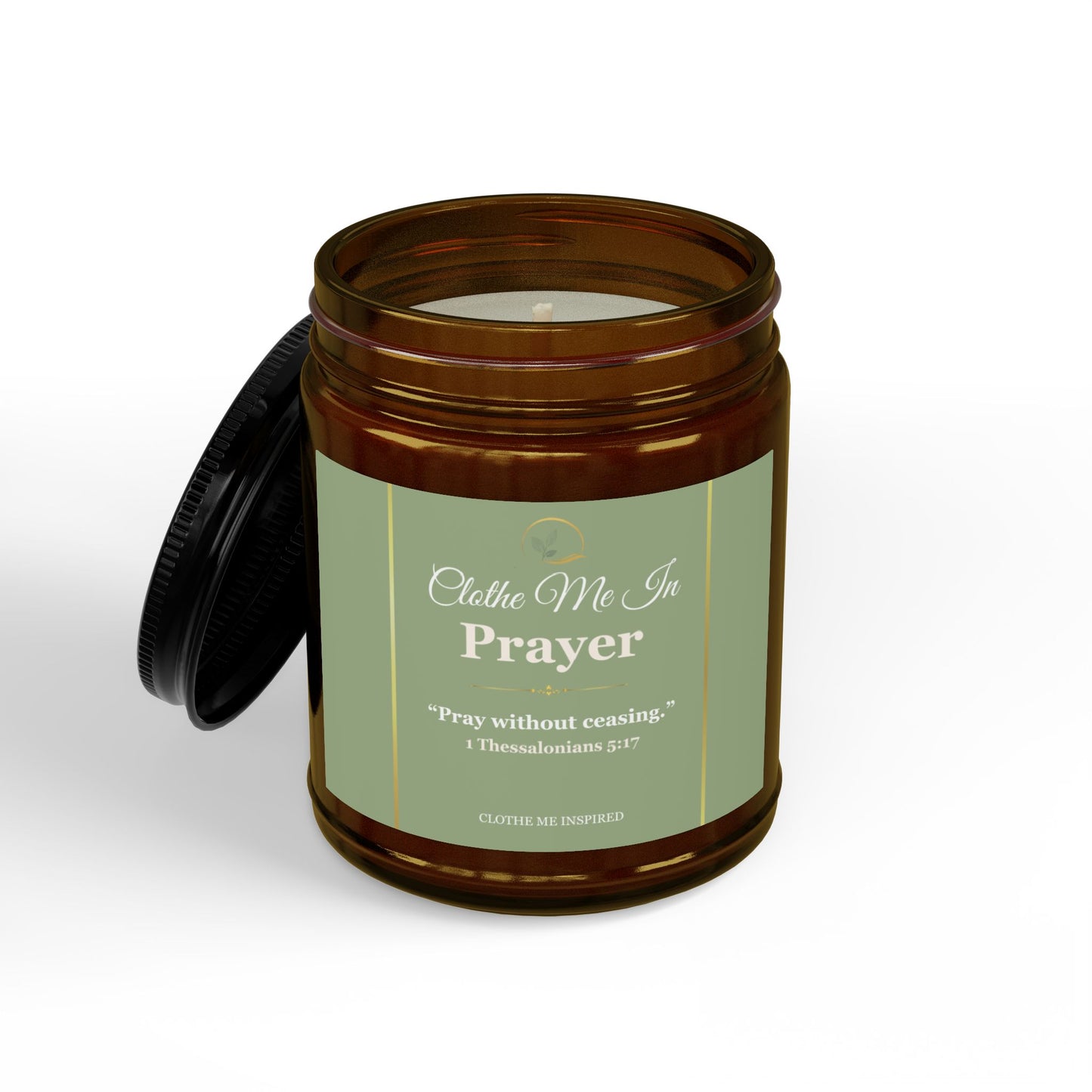 Clothe Me In Prayer | Scripture Soy Candle