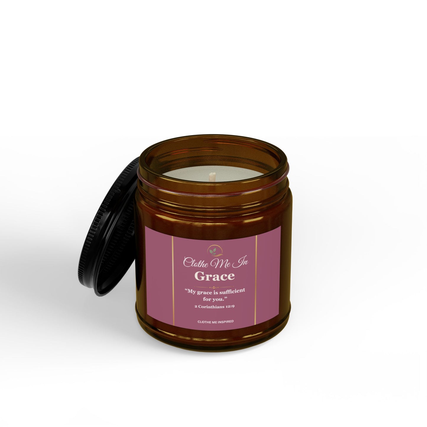 Clothe Me In Grace | Scripture Soy Candle