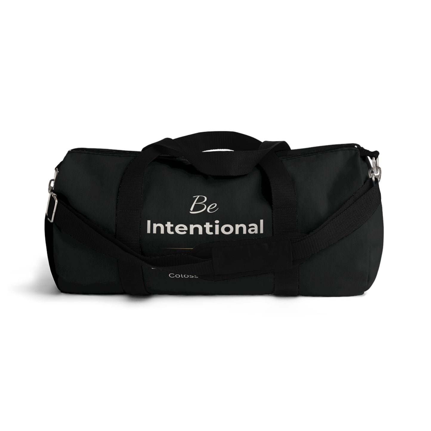 Be Intentional Duffle — Midnight