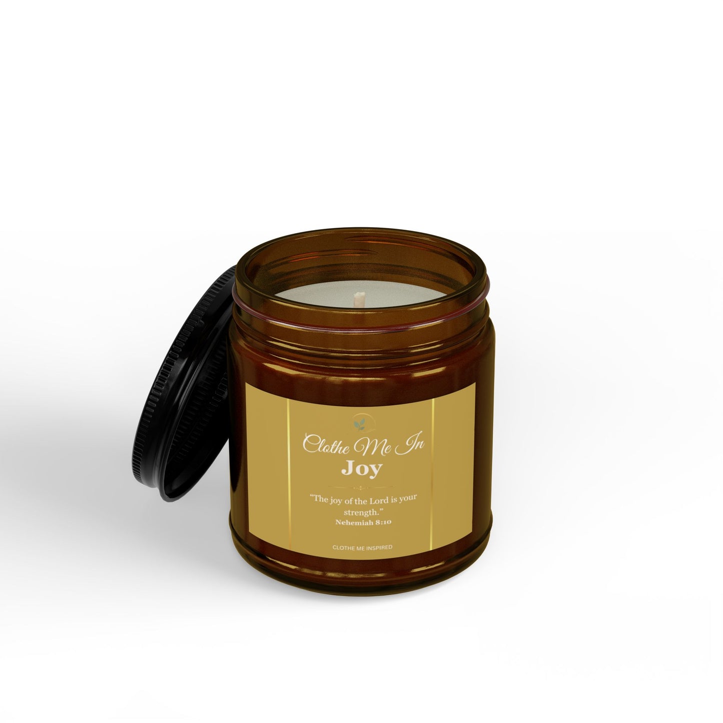 Clothe Me In Joy | Scripture Soy Candle
