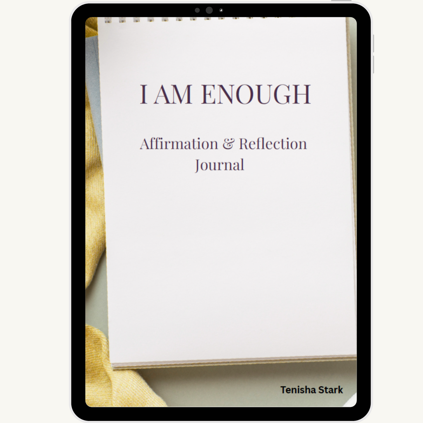 I Am Enough — Affirmation & Reflection Journal (30-Day Digital Journey)
