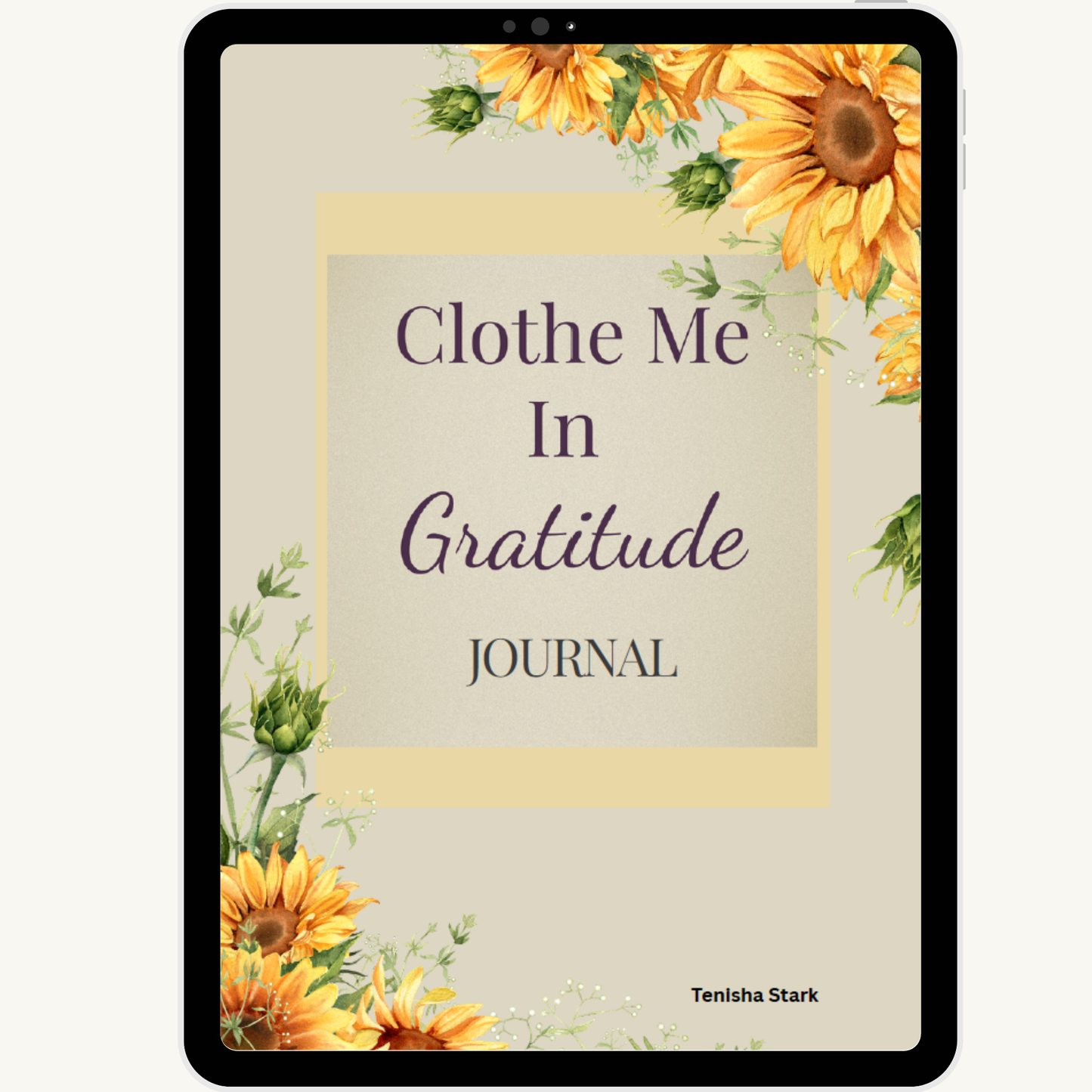 Clothe Me In Gratitude — 30-Day Digital Gratitude Journal